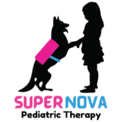 SuperNova Pediatric Therapy logo – pediatric physical therapy and developmental support